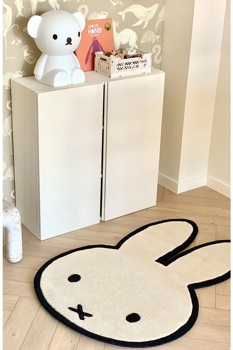 Miffy Rug, Alternate, color, CREAM