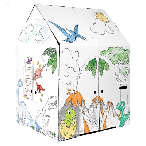 Dinosaur House Kids Art & Craft kit