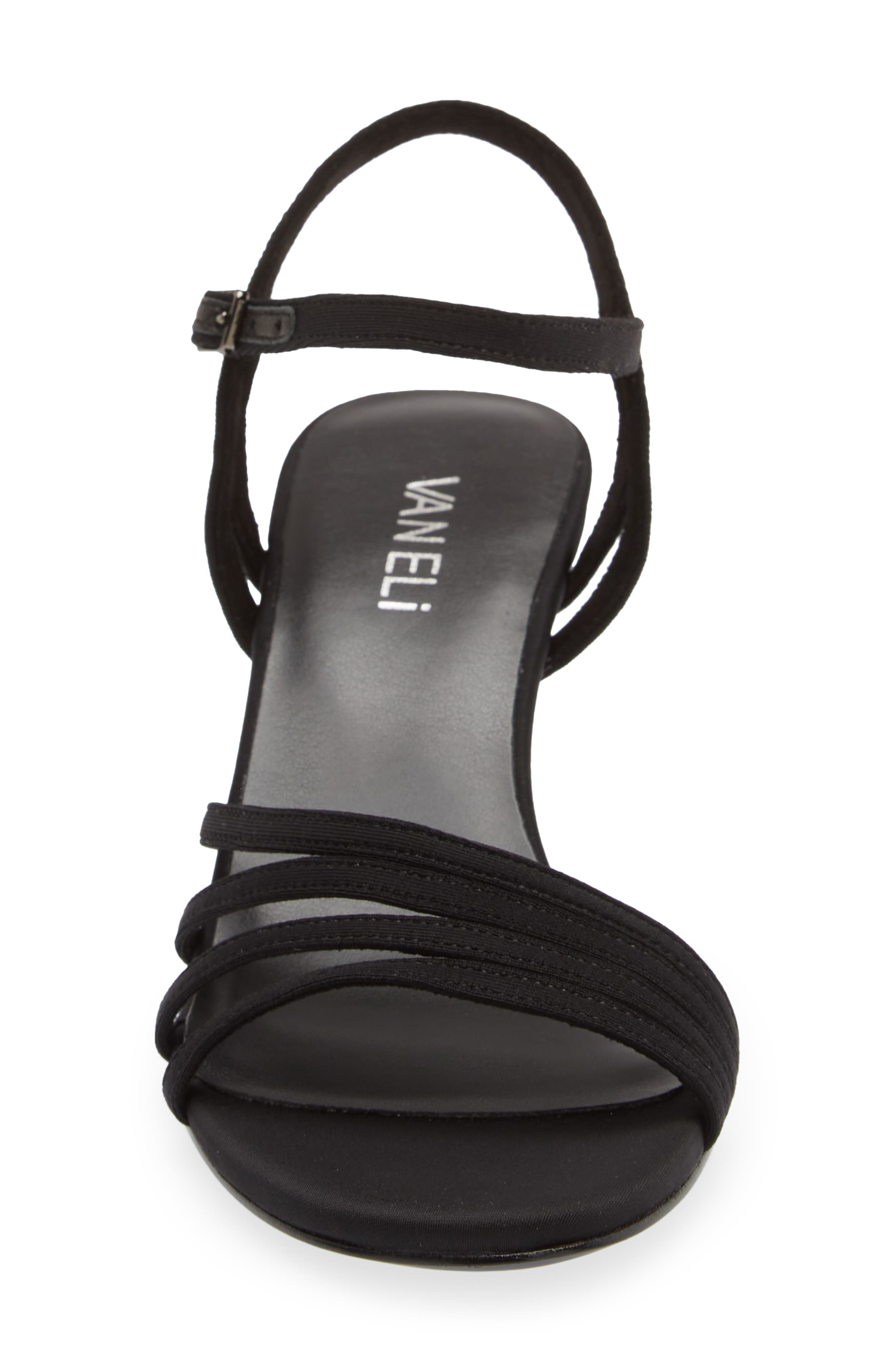 VANELi Mimi Strappy Sandal, Alternate, color, Black