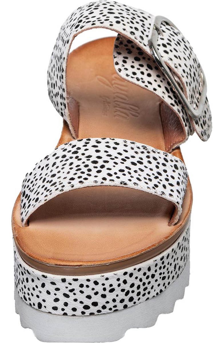 ANTELOPE Afra Faux Fur Platform Slide Sandal, Alternate, color,