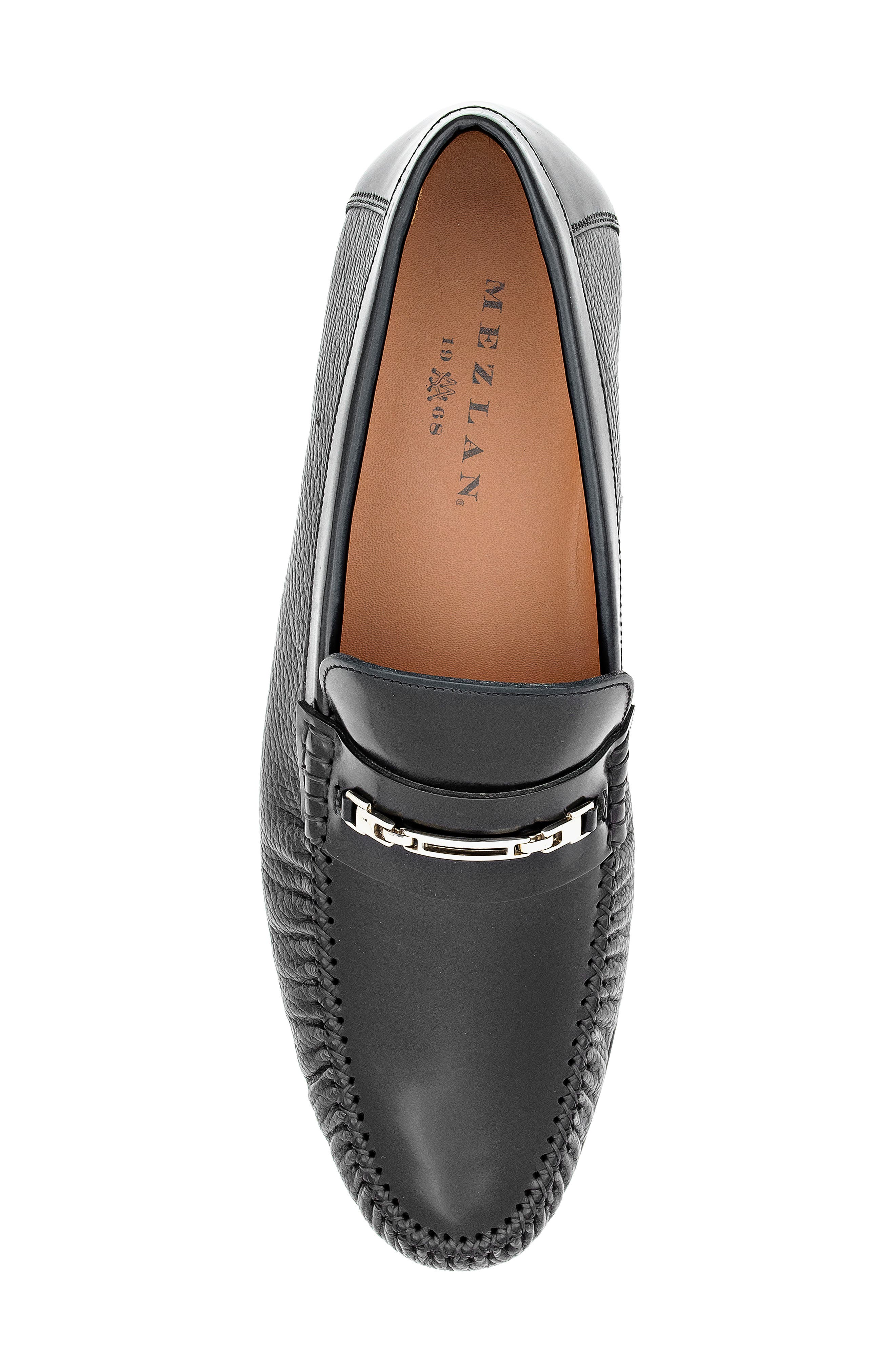Mezlan Bit Loafer, Alternate, color, Black