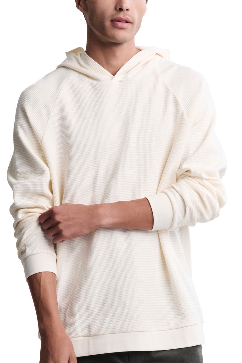 Thermal Cotton Hoodie, Main, color, CREAM