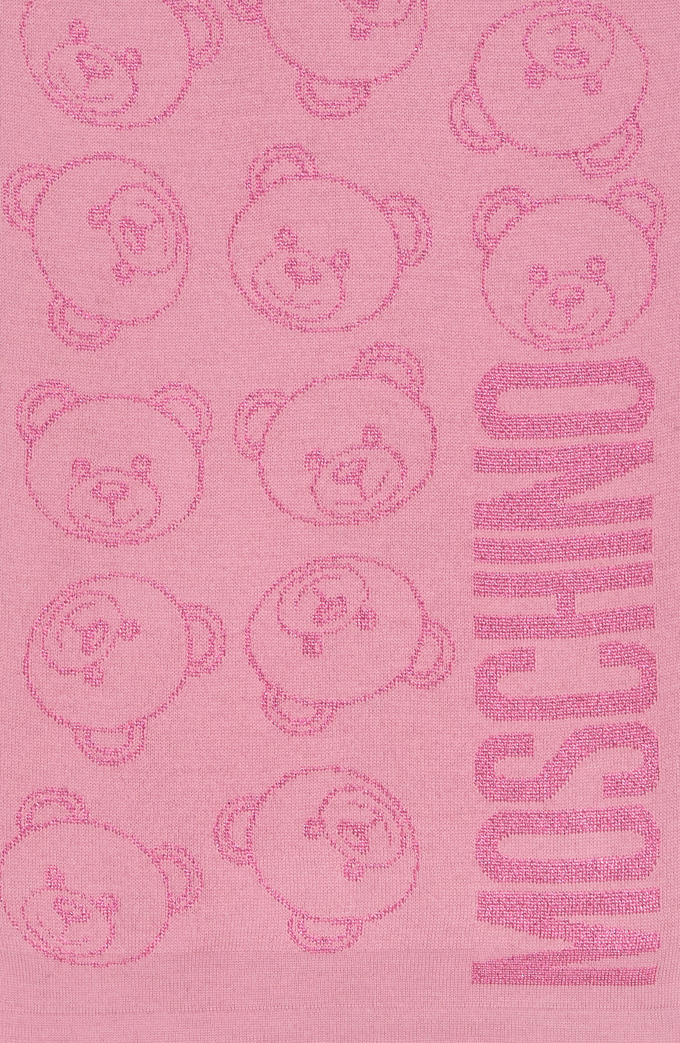Moschino Teddy Bear Logo Scarf (Women) | Nordstromrack