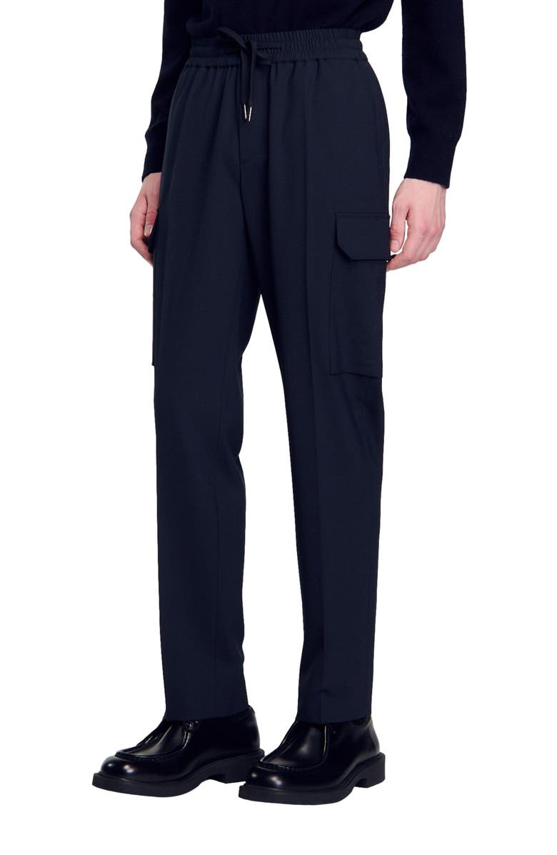 SANDRO Cargo trousers, Main, color, 