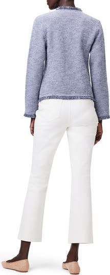 NIC+ZOE Fringe Tweed Jacket | Nordstrom