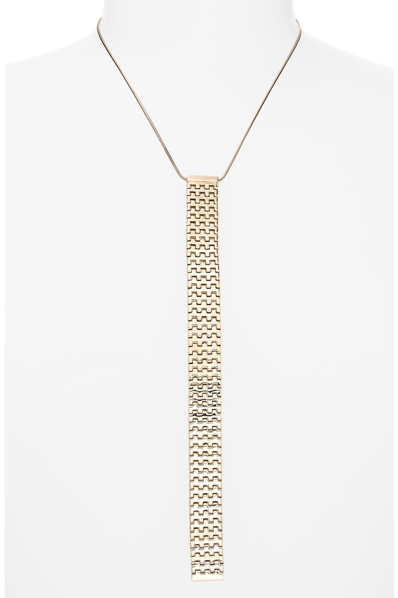 Pendant Necklace, Alternate, color, PALE GOLD
