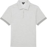 Reiss Bruno Quarter Zip Polo