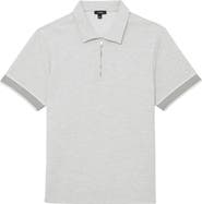 Reiss Bruno Quarter Zip Polo