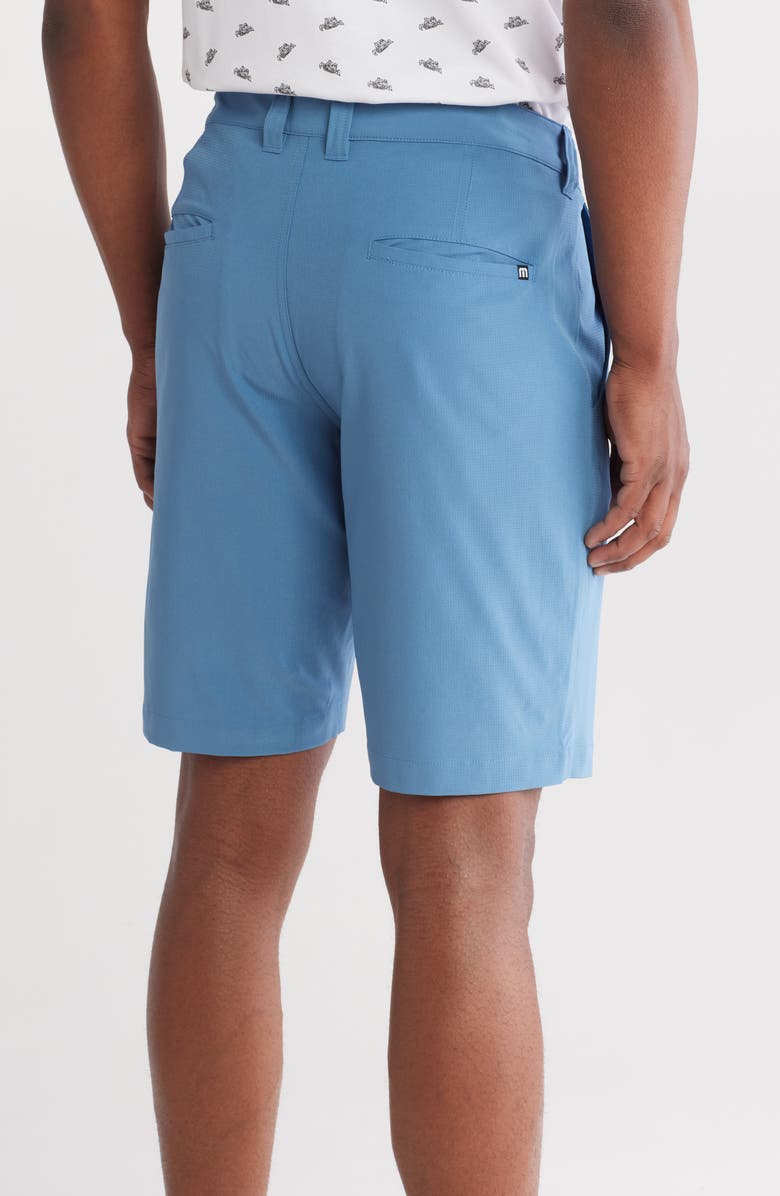 TravisMathew Starnes Stretch Performance Shorts, Alternate, color, Copen Blue