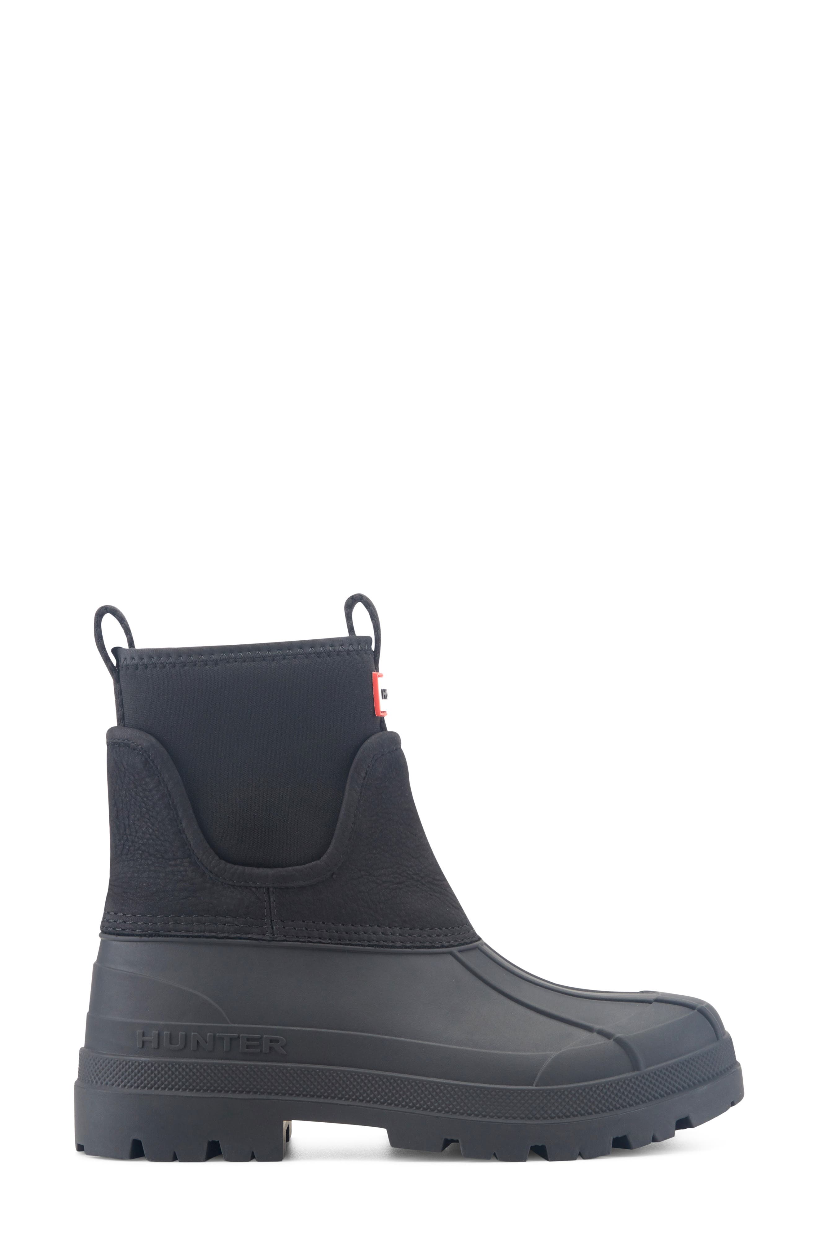 Hadley Rain Boot, Alternate, color, BLACK