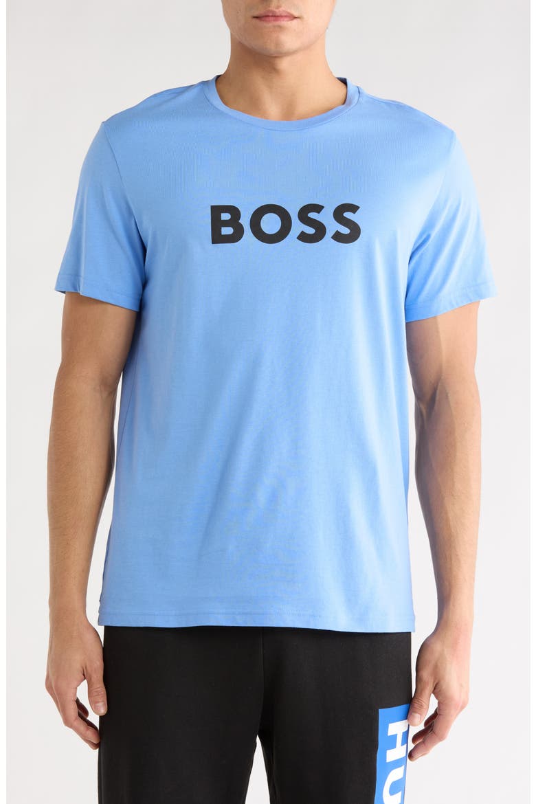 Logo Graphic T-Shirt, Main, color, BRIGHT BLUE