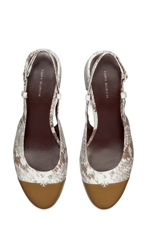 Tory Burch Cap Toe Slingback Pump