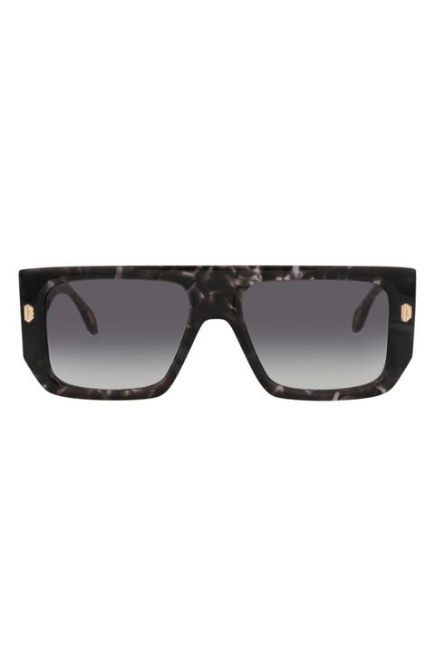 56mm Rectangular Sunglasses