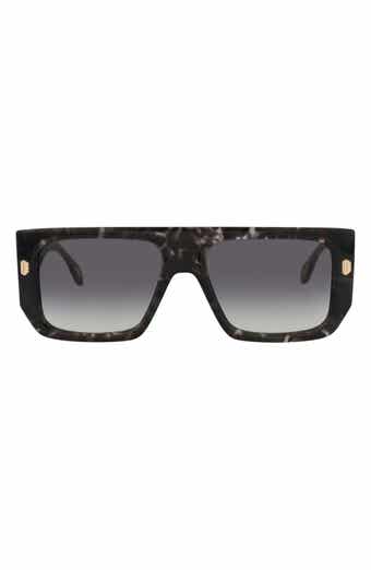 56mm Rectangular Sunglasses
