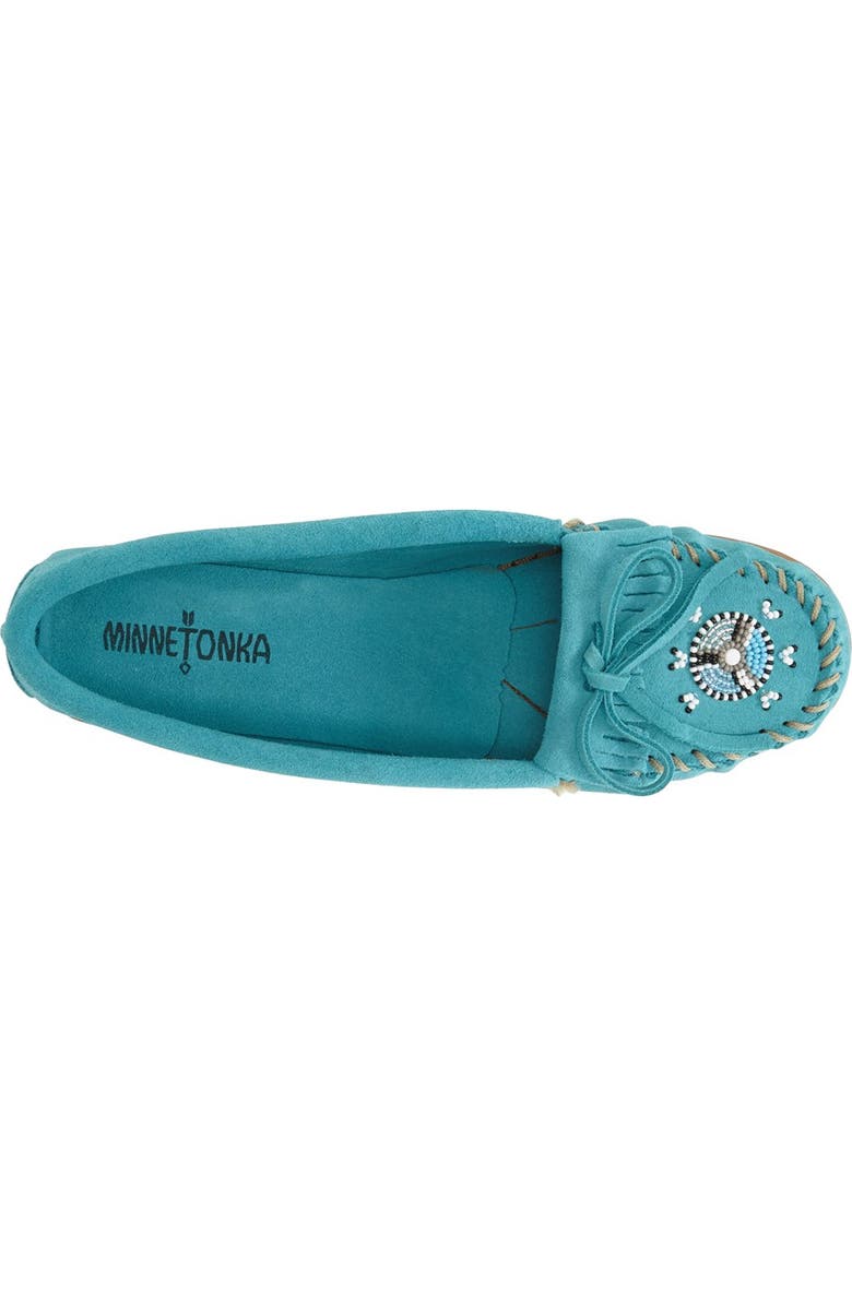 Minnetonka 'Me to We Artisans - Maasai' Moccasin, Alternate, color,
