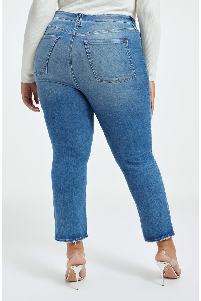 Always Fits Good Classic Straight Leg Jeans, Alternate, color, INDIGO316