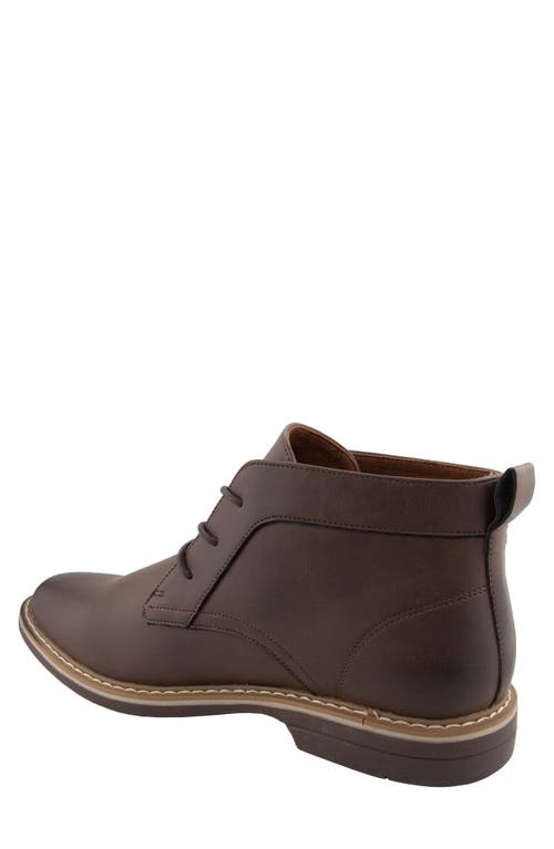 Deer Stags Garfield Plain Toe Chukka Boot In Brown