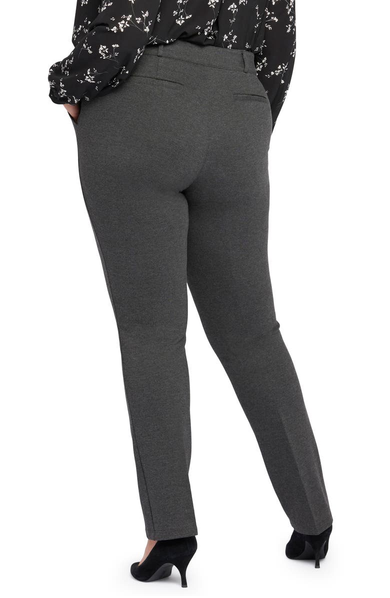 NYDJ Sculpt-Her<sup>™</sup> Classic Trousers, Alternate, color, Charcoal Heathered