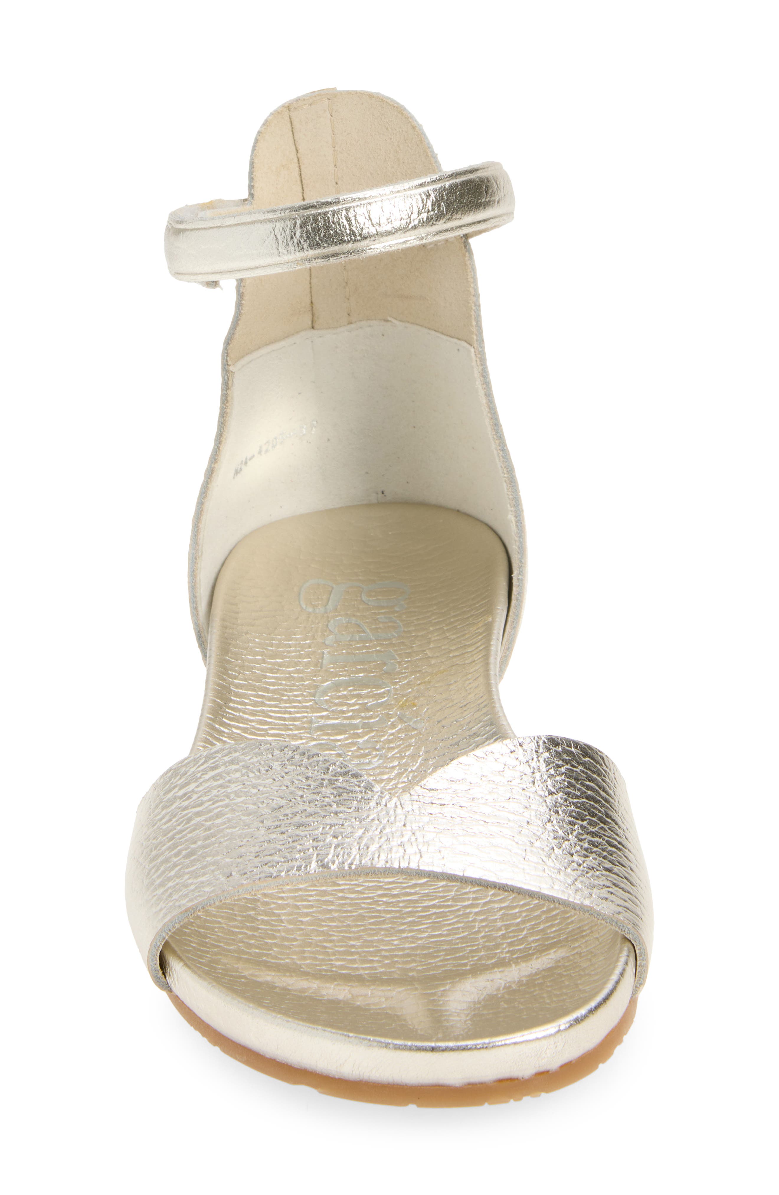 Jela Ankle Strap Sandal, Alternate, color, STERLING