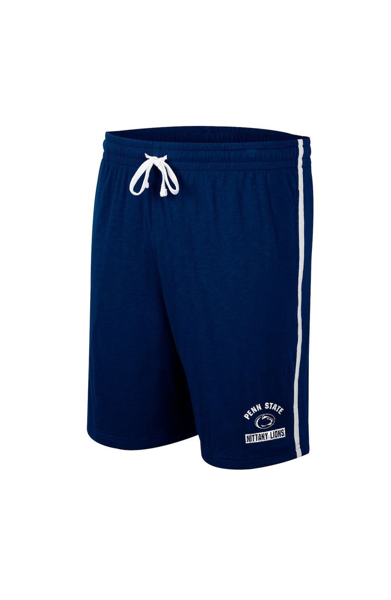 COLOSSEUM Men's Colosseum Navy Penn State Nittany Lions Thunder Slub Shorts, Alternate, color,