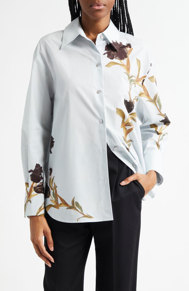 Vince Iris Button-Up Shirt, Main, color,