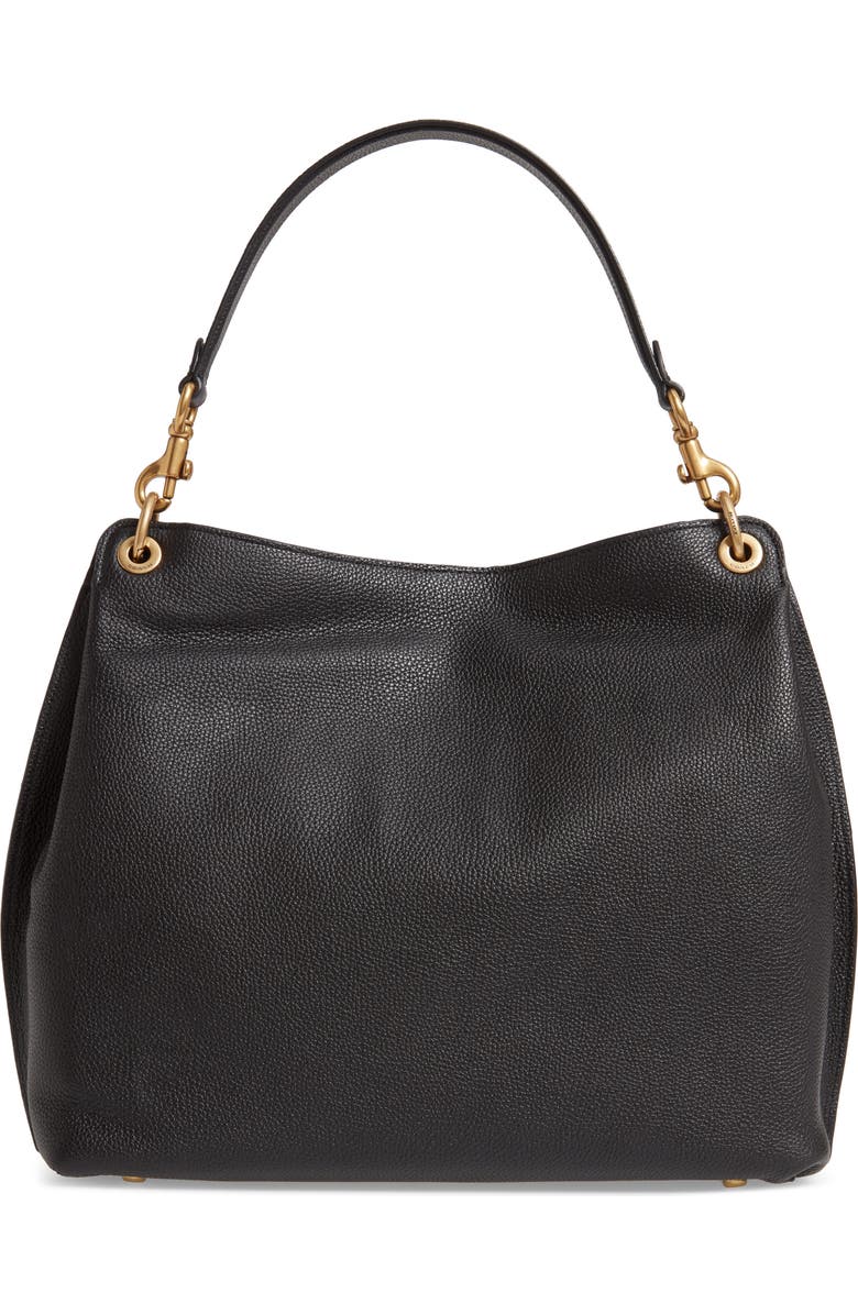 COACH Tabby Leather Shoulder Bag, Alternate, color,