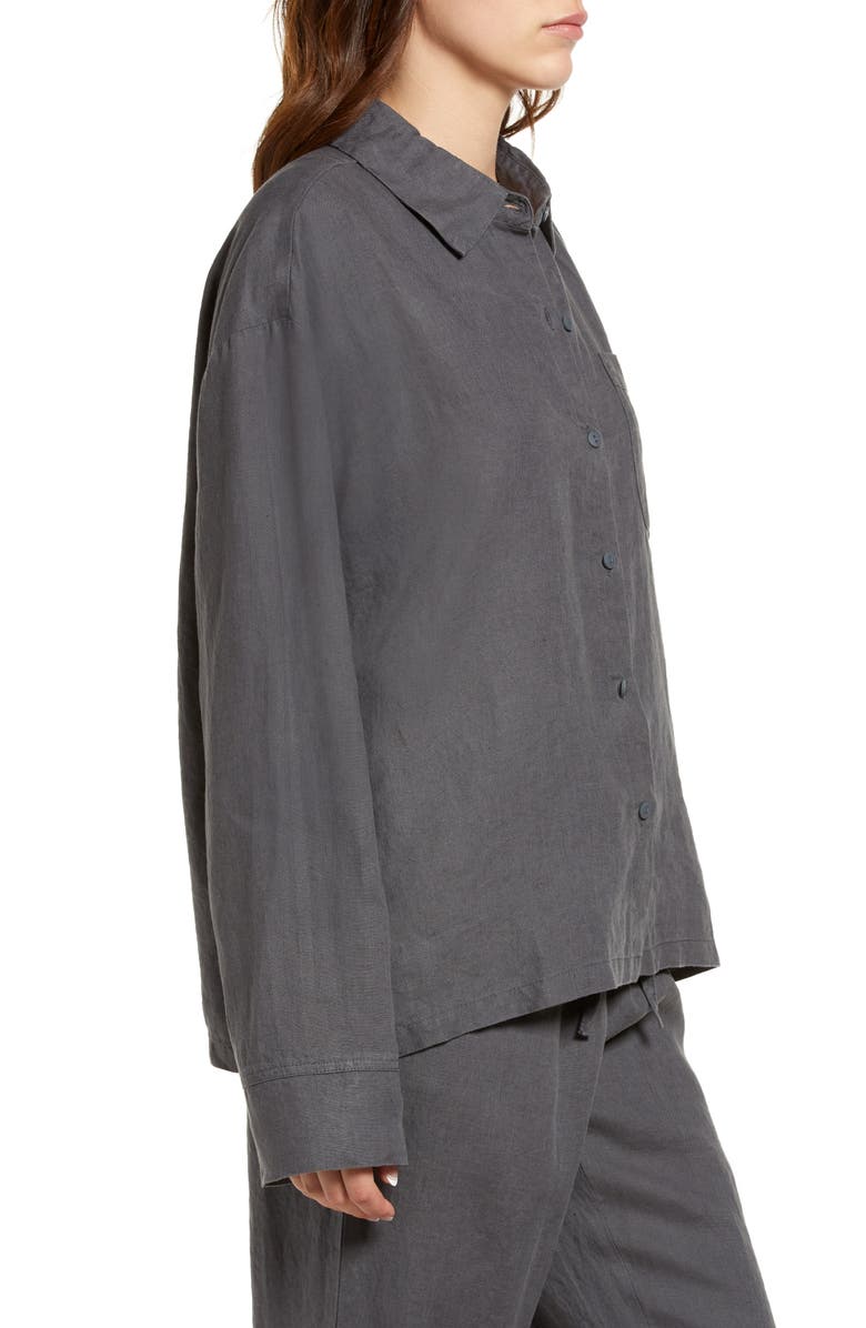 Parachute Women's Linen Shirt, Alternate, color,