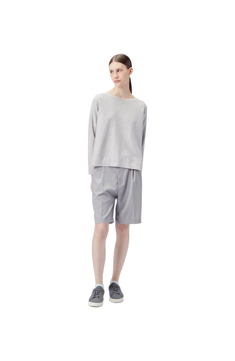 GOBI Mongolian Cashmere Boatneck Cotton Silk Cashmere Blend Sweater, Alternate, color, 