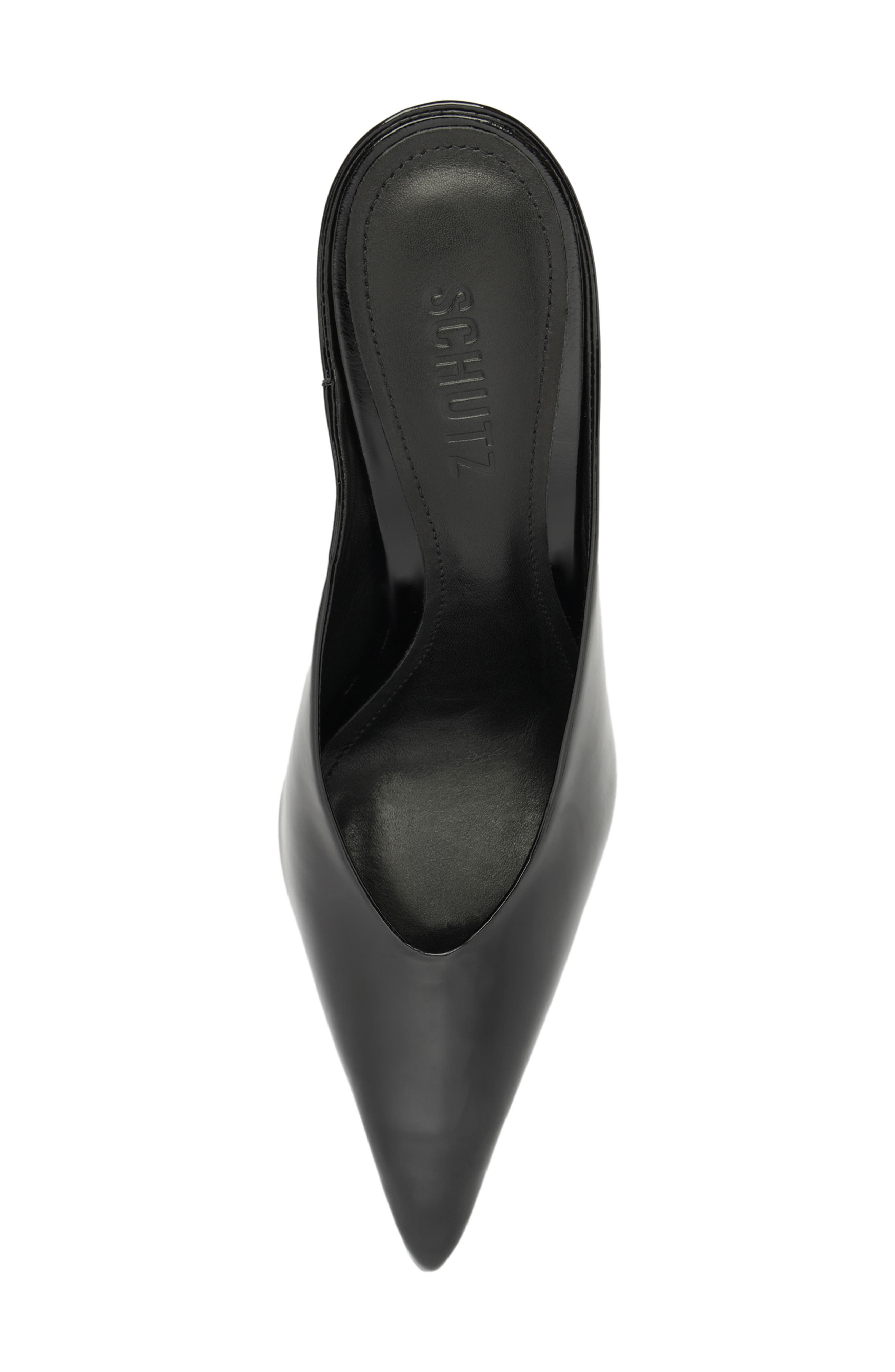 Schutz Loren Pointed Toe Pump, Alternate, color, Black
