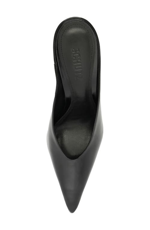 Schutz Loren Pointed Toe Pump In Black