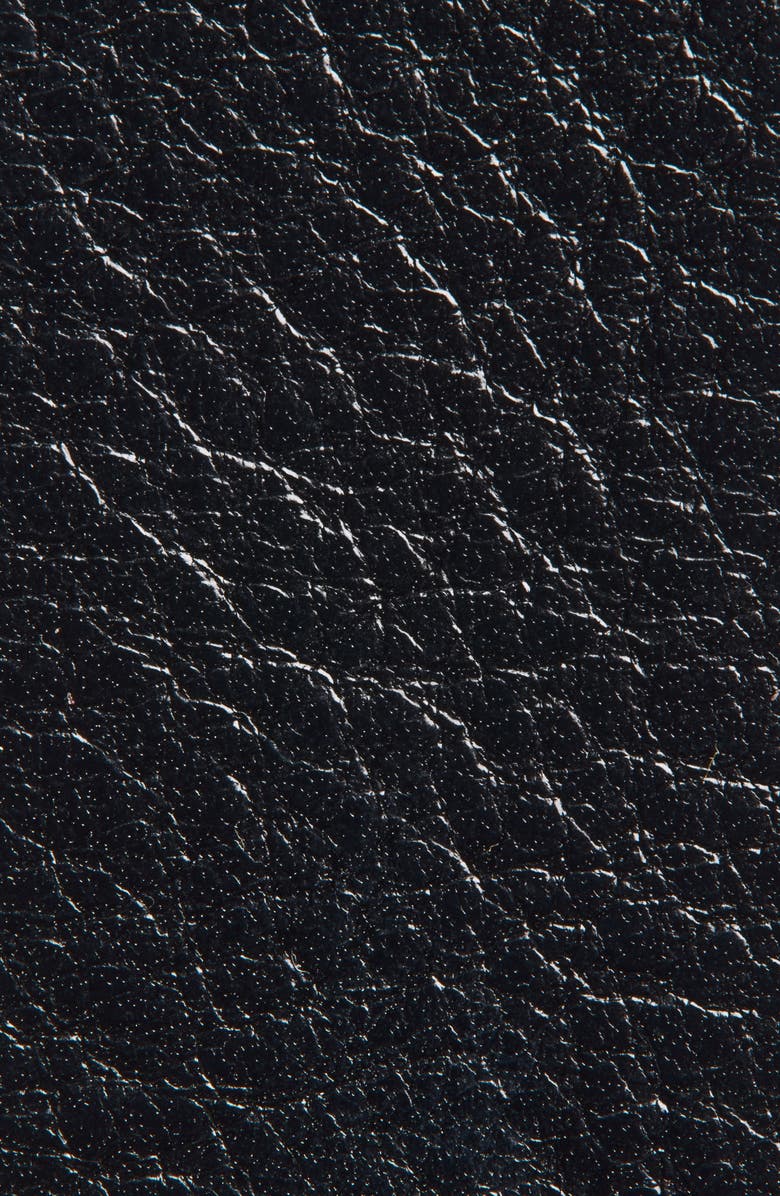 rag & bone Lenox Leather Belt, Alternate, color, Black