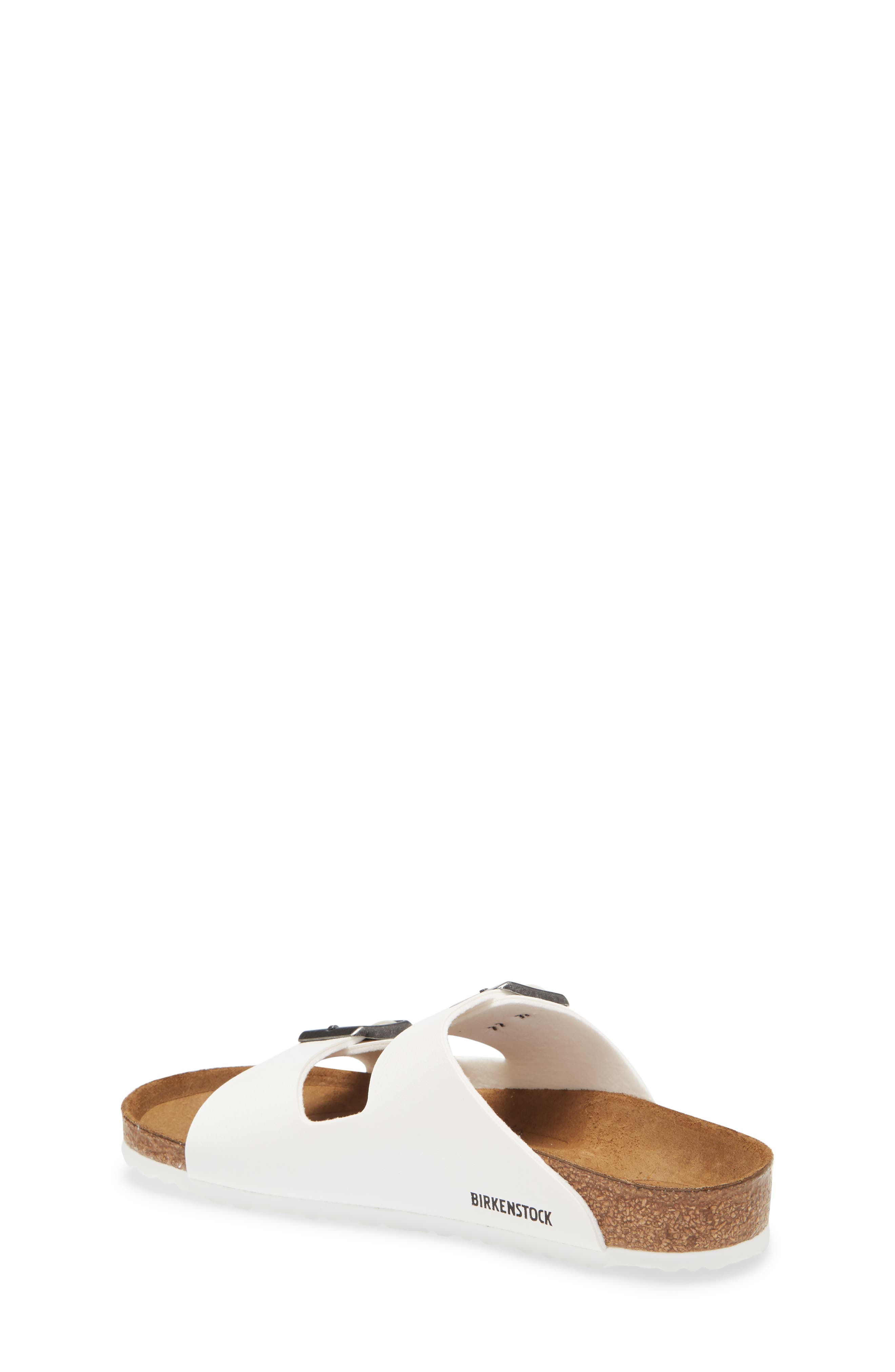 Birkenstock Kids' Arizona Slide Sandal, Alternate, color, White