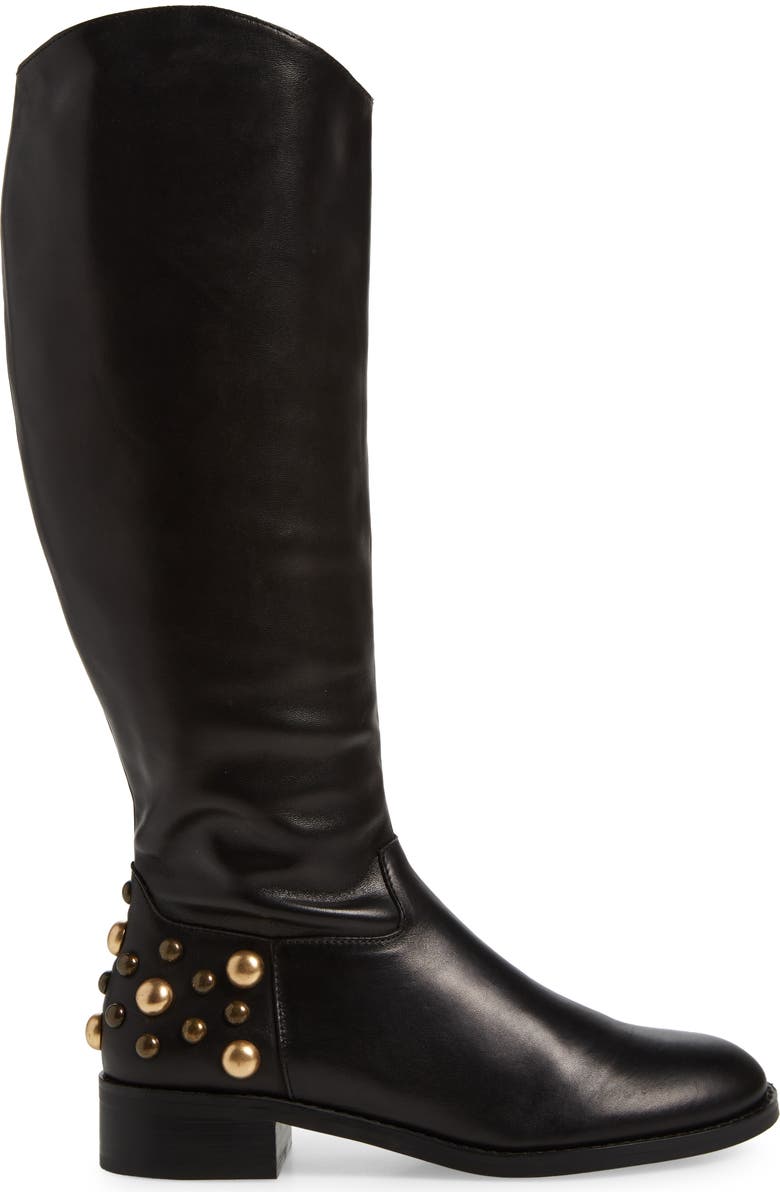 Cecelia New York Readding Stud Knee High Boot, Alternate, color,
