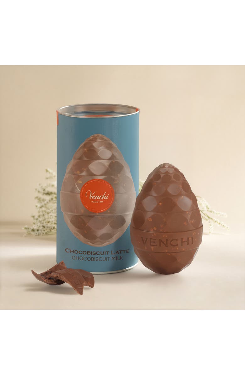 Venchi Easter Milk & Biscuit Egg, Alternate, color, 