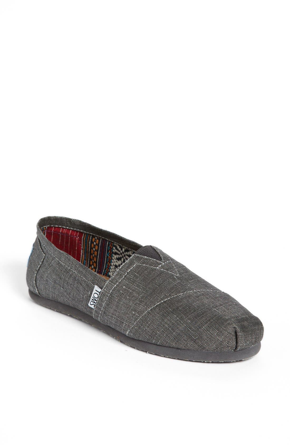 TOMS 'Classic' Metallic Slip-On, Alternate, color, 