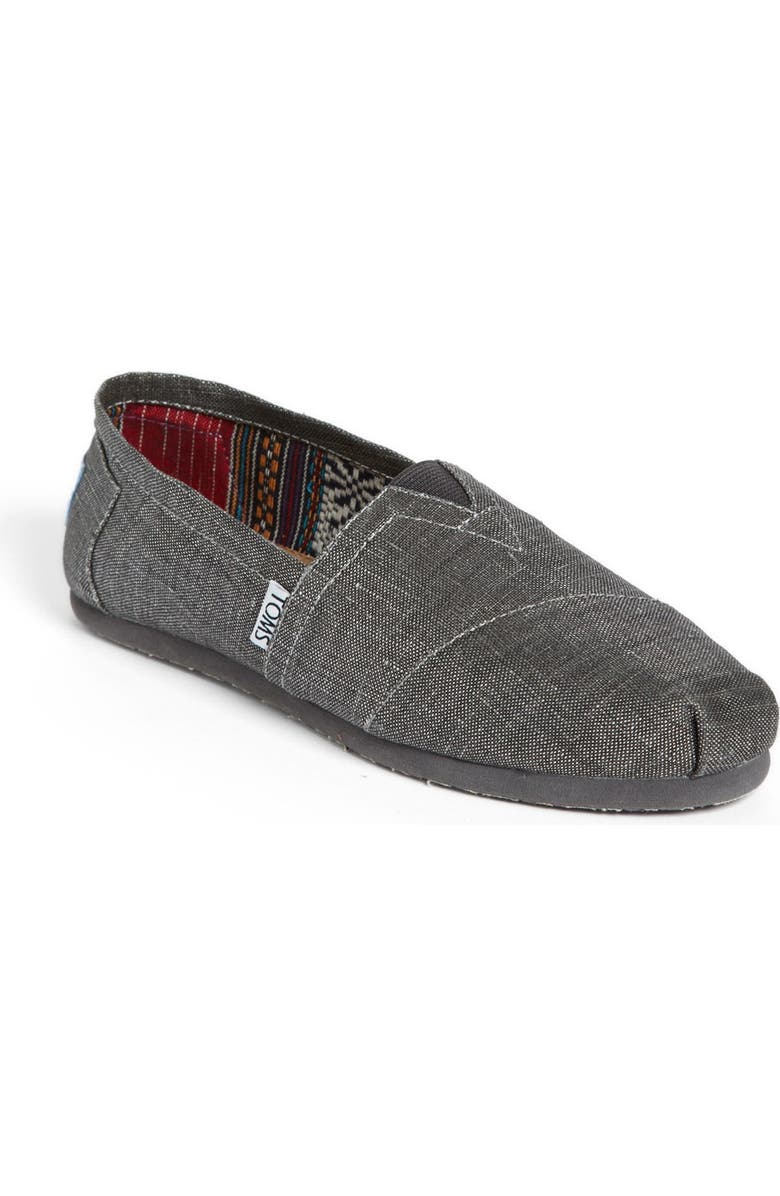 TOMS 'Classic' Metallic Slip-On, Alternate, color,