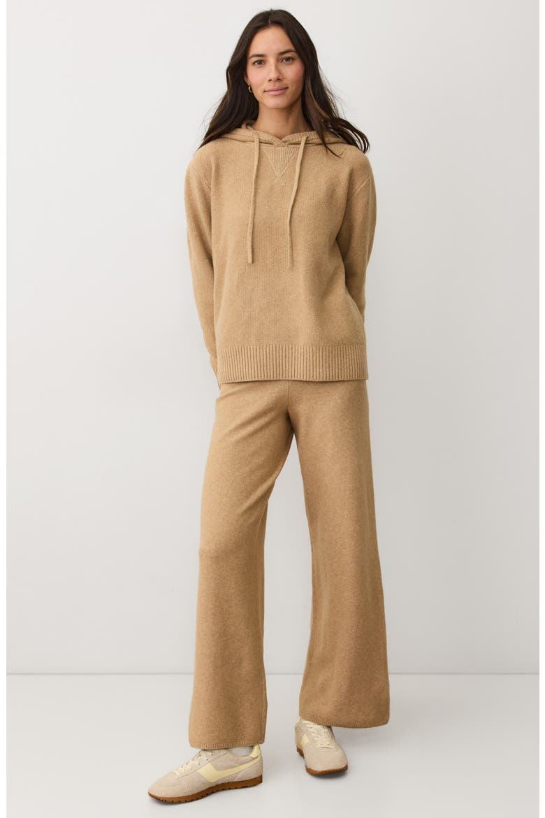 Chalet Knit Straight Leg Pants, Alternate, color, TOFFEE