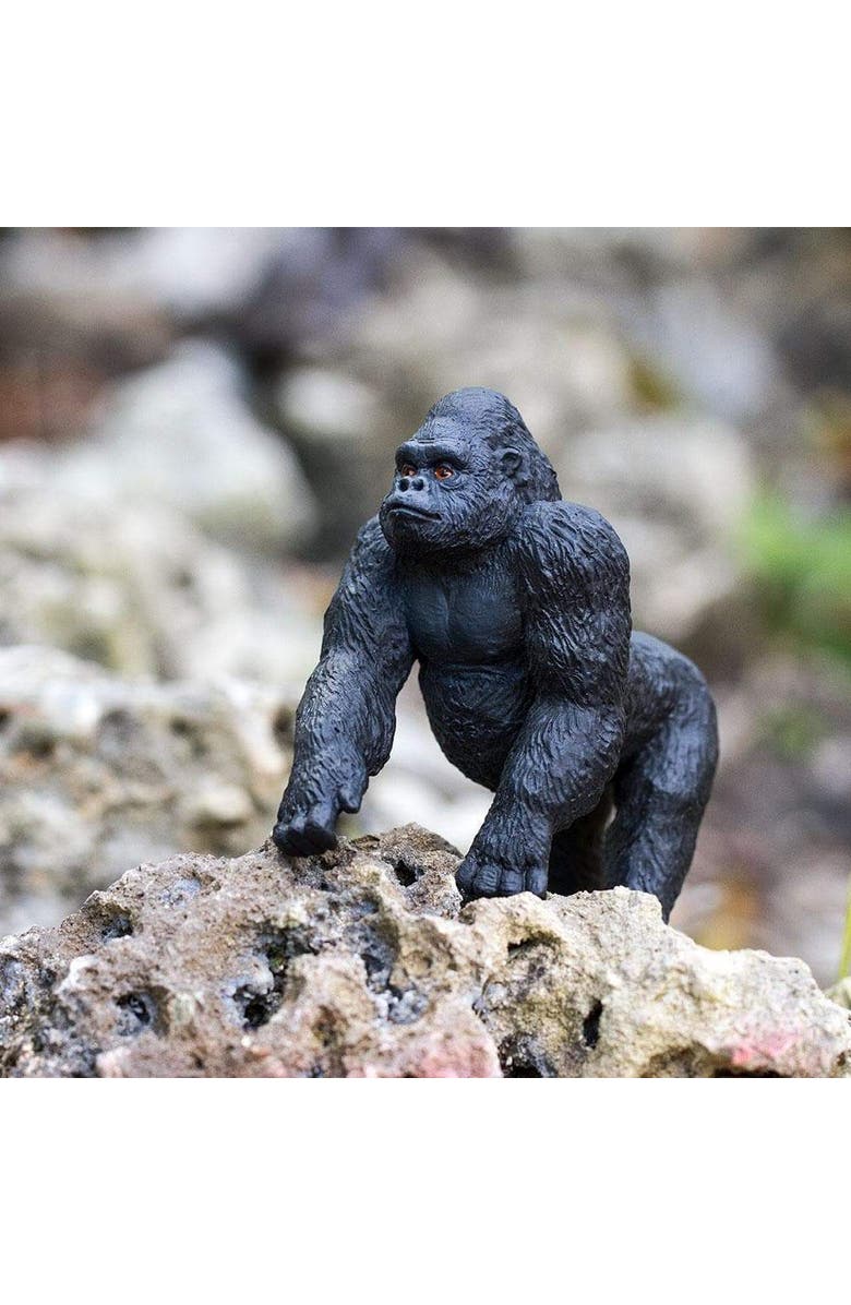 Safari Ltd. Lowland Gorilla Kids Toy Figure, Alternate, color, NO COLOR