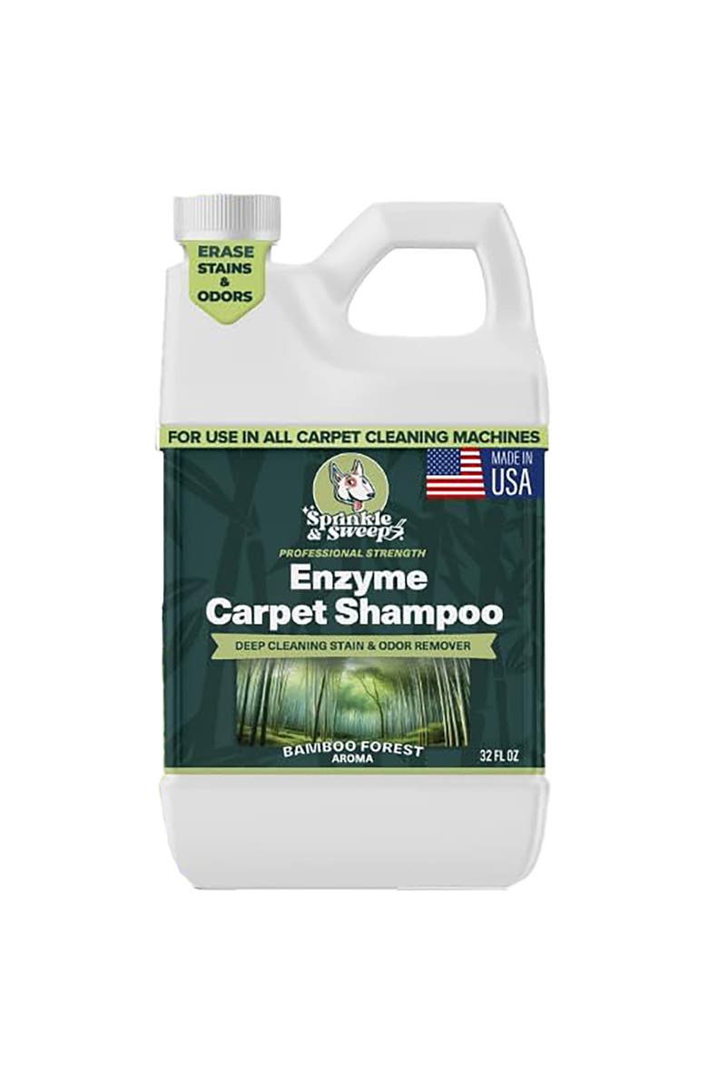 Sprinkle & Sweep 32 oz Enzyme Carpet Shampoo, Main, color, Multicolored