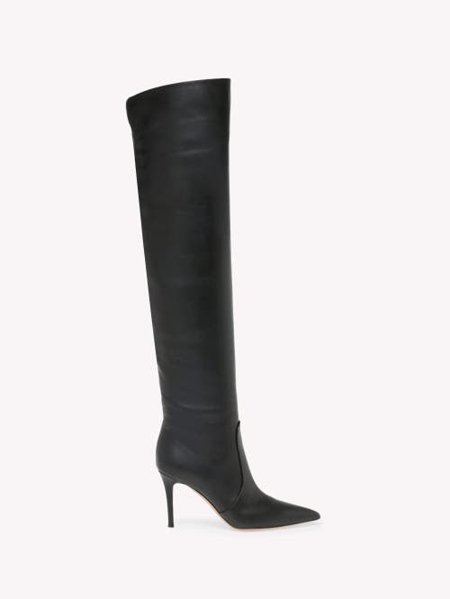 Gianvito Rossi Hansen Cuissard Boot In Black