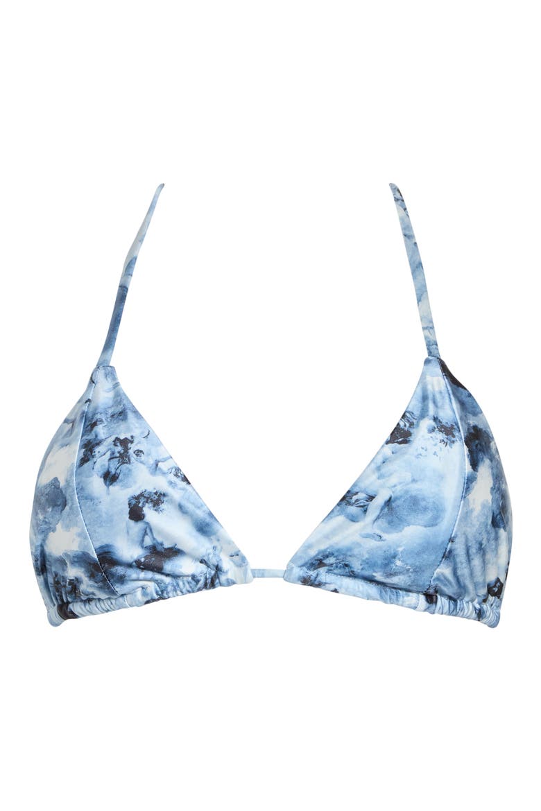 String Bikini Top, Alternate, color, BLUE ANGEL PRINT