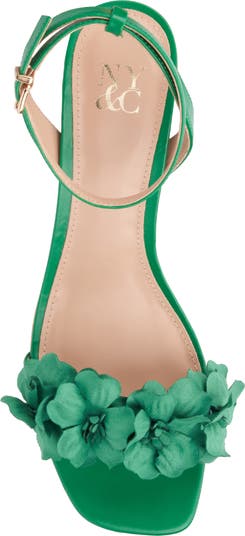 Gwendolyn Flower Strap Sandal