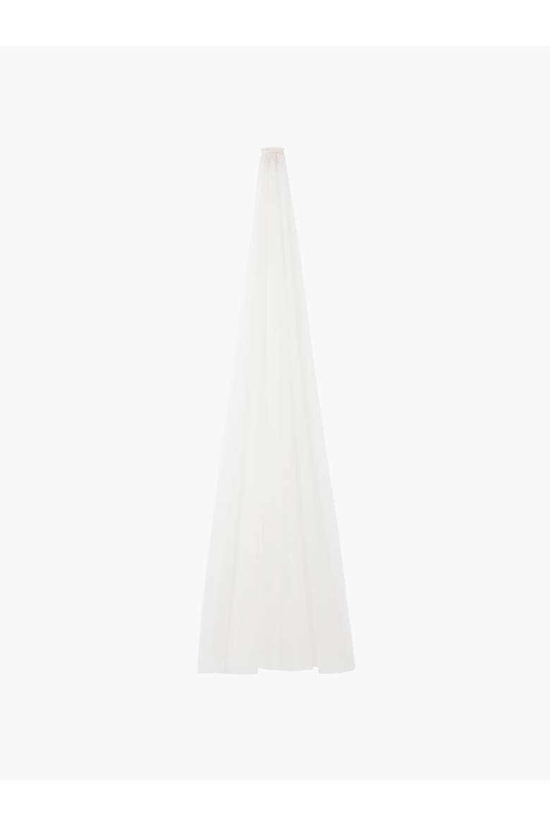 Kisses Long Veil, Alternate, color, Cream