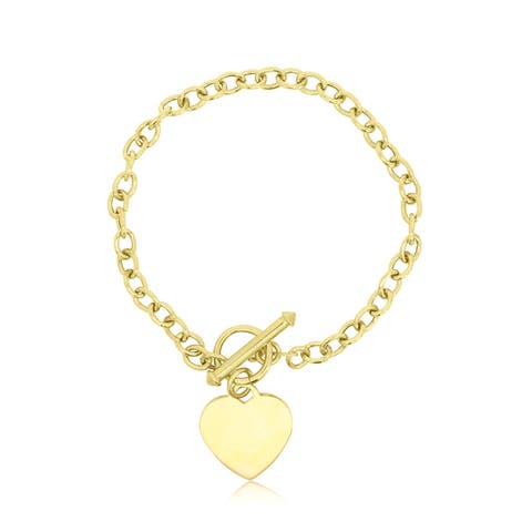 Heart Toggle Bracelet