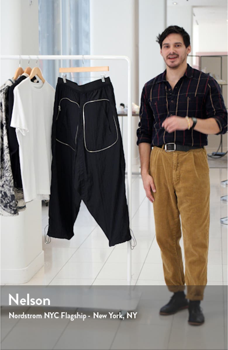 Nabrok Zip Detail Track Pants, sales video thumbnail