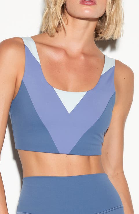 Aura Strappy Longline Sports Bra