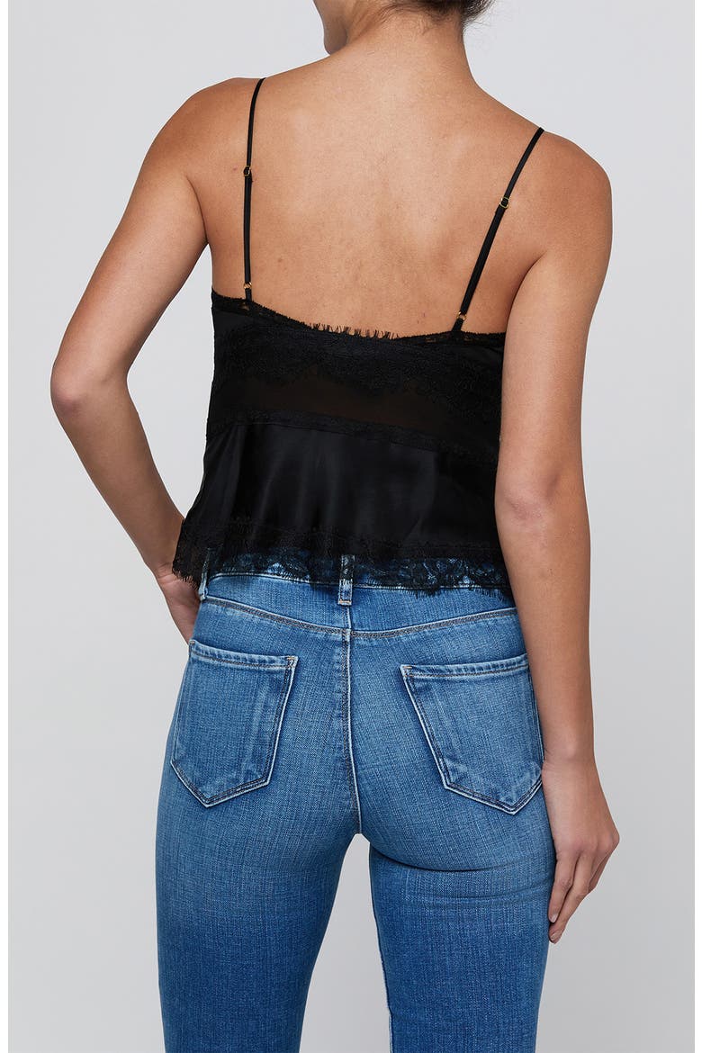 Elka Lace Camisole, Alternate, color, BLACK