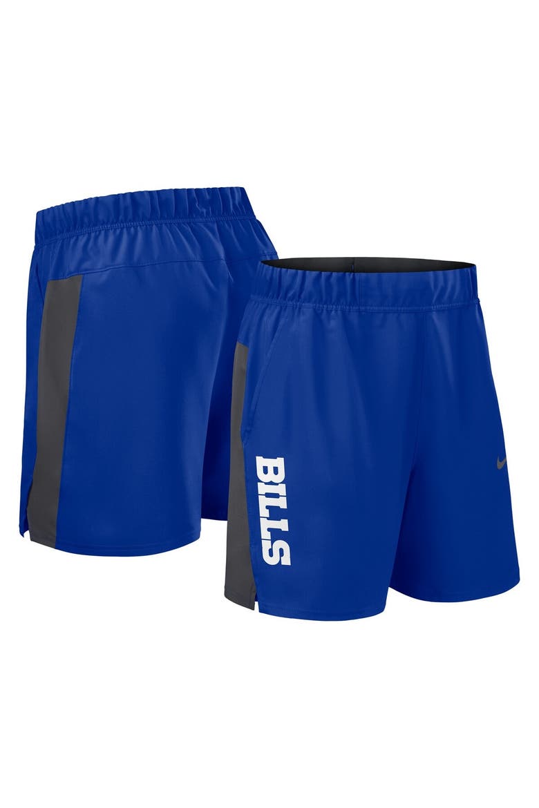 Men's Nike Royal Buffalo Bills Woven Victory Performance Shorts, Alternate, color, Royal
