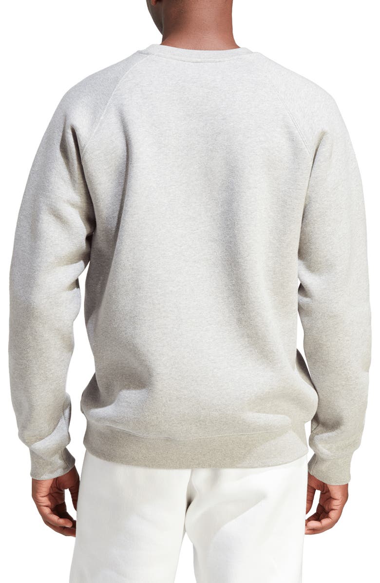 adidas Trefoil Essentials Crew Neck Sweatshirt, Alternate, color, 