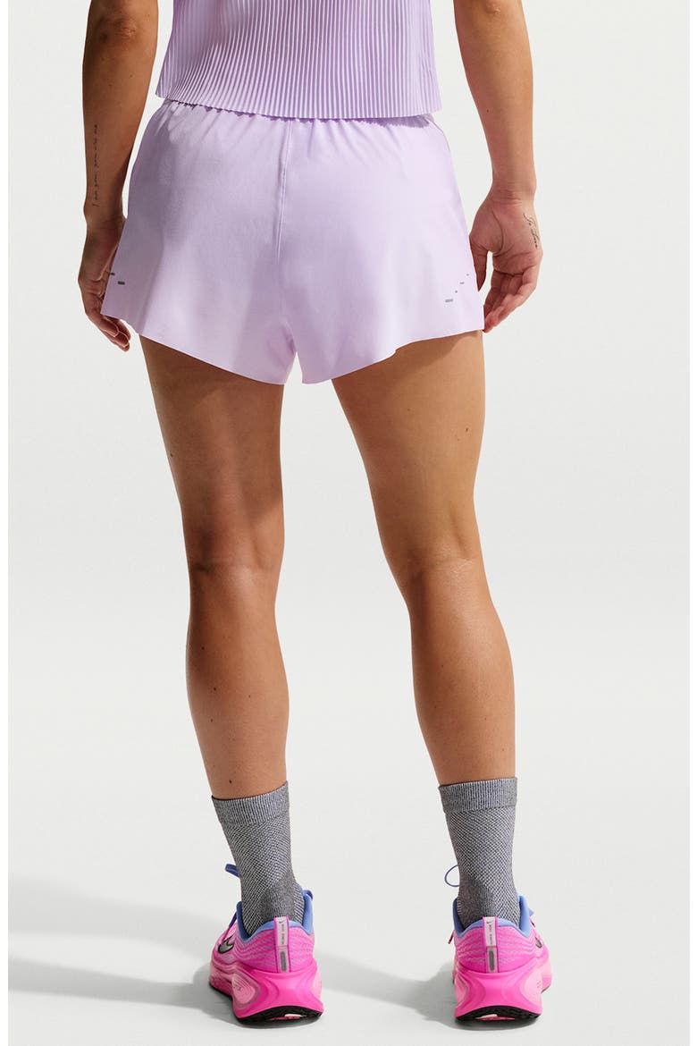 Swift Dri-FIT Mid-Rise Brief-Lined Running Shorts, Alternate, color, 511 VIOLET MIST